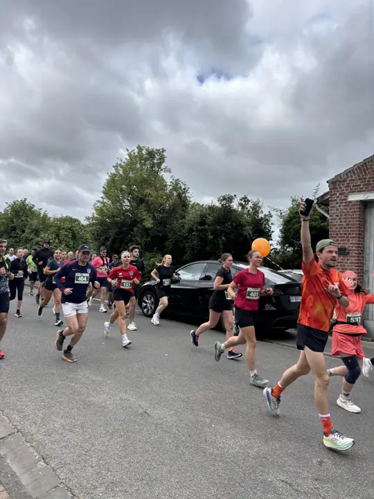 Le départ de la course
